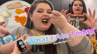 Amberlynn quotWhat I Ate Todayquot For Weight Loss [upl. by Salakcin]