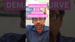 DIFFERENCE BETWEEN MARSHALLIAN AND HICKSIAN DEMAND CURVE MarshallVsHicks DemandCurves Economics [upl. by Sperling]