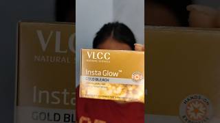 VLCC insta glow Gold bleach ghr par kare shadiyon me ese kre gold bleachvlccfacialkit trending [upl. by Aracaj]