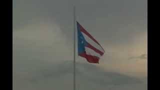 Bandera de Puerto Rico Ondeando  San Juan  Puerto Rico  Video I [upl. by Jevon402]