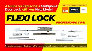 Replacing Multipoint Door Locks Using the New Flexi Lock  No Cutting Just Stretch amp Fix [upl. by Florry687]