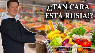 🍰🍕 Supermercado en Moscú  😱 ¡Qué PRECIOS este año [upl. by Attenrev5]