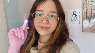 ASMR Peripheral vision test 🤓 medical rp lofi [upl. by Lisette124]