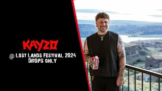 Drops Only Kayzo  Lost Lands 2024 [upl. by Ignacia]