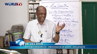 Traitement de la GOUTTE  Dr AKA Félix propose ses recettes et conseils contre cette maladie [upl. by Mahau]