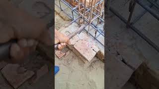 Foundation beam Lconstrction video viralvideo civilengineering rajmistri reels trending [upl. by Jessey]