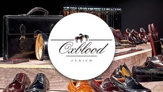 Shell Cordovan Horween Oxblood Shoes Zurich [upl. by Arbmahs387]