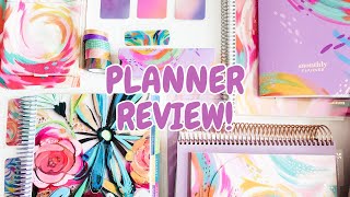 NEW Erin Condren LifePlanner Review 📓 Inspire Vertical amp Canvas Horizontal [upl. by Booker]