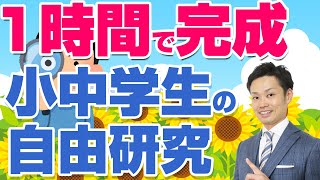 【簡単】理科の自由研究の面白いテーマとまとめ方！小中学生向け【元教師道山ケイ】 [upl. by Nallek235]