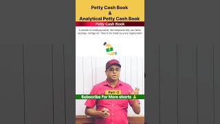 Petty Cash Book Analytical Petty Cash Book 📚 shorts pettycashbook [upl. by Dalt]