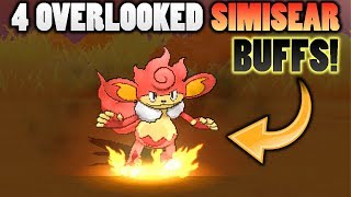 4 Overlooked Simisear Buffs In Pokemon Ultra Sun and Moon [upl. by Goldina]