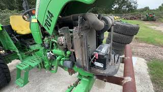 Brazosport ISD Lot 3 John Deere Tractor With Mower [upl. by Deborah825]