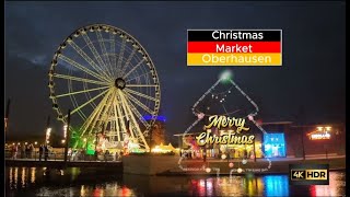 Magical Oberhausen Centro CHRISTMAS MARKET GERMANY  4K HDR  cheazel [upl. by Attenyt]