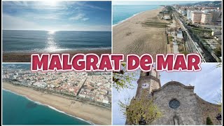 MALGRAT DE MAR 4K 🇪🇸 SPAIN 2024 [upl. by Gentilis]