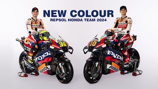 Launching the Repsol Honda Team 2024  2024 MotoGP Team Presentation [upl. by Rehpotisrhc]