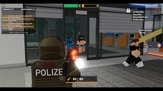 Emergency Hamburg SEK Nice Gameplay Shoots Fired at Bank Gang Mafias 700XP  ROBLOX AmateurZ [upl. by Asiaj9]