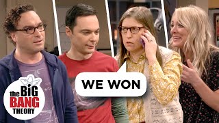 Sheldon and Amy Won a Nobel Prize  The Big Bang Theory [upl. by Faustina984]