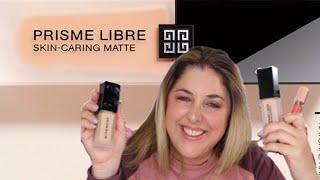 NEW Givenchy Prisme Libre Matte Foundation in 2 shades and Rose Perfecto [upl. by Jones]