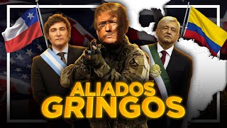 6 ALIADOS MILITARES de ESTADOS UNIDOS en América Latina [upl. by Illah76]