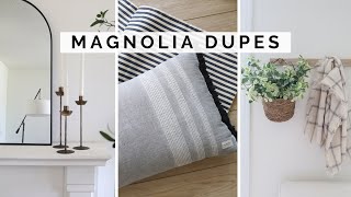 MAGNOLIA VS THRIFT STORE  DIY HEARTH AND HAND HOME DECOR HIGH END DUPES ON A BUDGET [upl. by Bunnie]