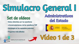 🥇💆‍♂️ Resultados de los opositores en el Simulacro General I de Administrativos del Estado [upl. by Cole]