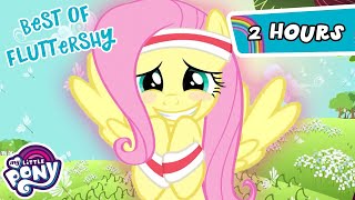 My Little Pony Friendship is Magic  FLUTTERSHY  BEST Episodes  2 Hours [upl. by Irac382]