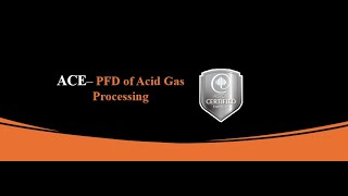 3 Process Flow Diagram PFD of Acid Gas Processing [upl. by Welsh709]