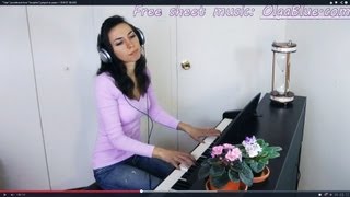 quotTimequot soundtrack from quotInceptionquot played on piano  SHEET MUSIC [upl. by Aerua935]