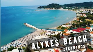 Alykes Beach by drone Zakynthos  GREECE 🇬🇷 [upl. by Noivax]