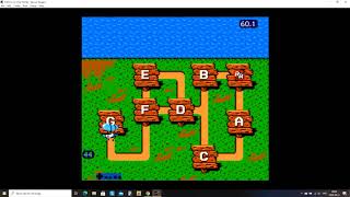 NES Game Genie Codes Chip amp Dale  Start At Map Screen And Pick Any Stage [upl. by Gnilyarg]