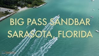 Big Pass Sandbar in Sarasota FL 4K [upl. by Secnirp]