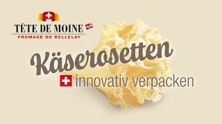 Chäs Knowhow Tête de Moine AOP innovativ verpacken [upl. by Ahseit]