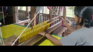 Handloom Weaving Training under Manipur SRLM [upl. by Aicertap534]