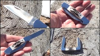 Chuck Buck AG Russell Signature Knife Traditional Slipjoint [upl. by Anivahs]