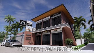 Two Storey Commercial Building  6 Units [upl. by Peatroy]