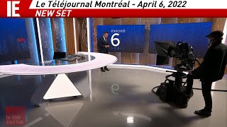 CBFT  Le Téléjournal Montréal 18h  NEW SET Open April 6 2022 [upl. by Zoila]