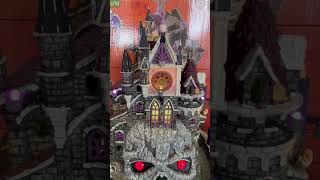 Lemax spooky town 2024 cursed ruins🎃 smallyoutuber halloween spooky spookyscary halloweenmood [upl. by Celene]