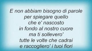 Ron  Non Abbiam Bisogno Di Parole Lyrics [upl. by Sikras818]