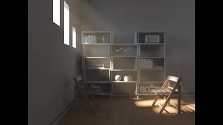 VRay 36 Sketchup Volume Light with Vray Environment Fog [upl. by Aleek730]