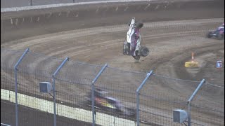 USAC National Sprint Cars Full Show  Circle City Raceway  7242023 [upl. by Masha]