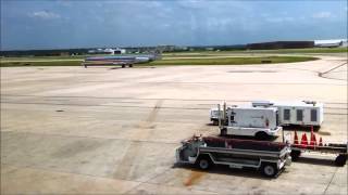 American Airlines MD83 Taxi and Takeoff From San Antonio [upl. by Eidlog462]