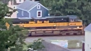 NS 8100 Nickel Plate Road Leads 12G with a Very Nice P5 Through East Vandergrift PA [upl. by Hurlbut]