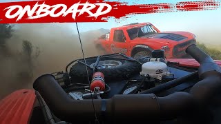 ONBOARD 2024 Baja 500 Chiflados Racing Trophy Truck Mason AWD [upl. by Zsolway]