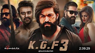 Kgf 3 Full Movie In Hindi dubbed 2024 Update  Yash New Movie  Prabhas  Kgf 3 Teaser Trailer [upl. by Ahsineg]