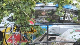 FULL VIDEO Crash Jari Mati Latvala of quotThe Landingquot Adac Rallye Deutschland 2014 [upl. by Wandis641]