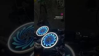 Splendor modify Led lights Ak47Ringlightautomobilemodifiedyoutubeyoutubeshortviralvideoshorts [upl. by Girard461]