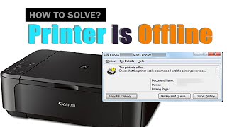 Canon PIXMA MG3500  How to Put Canon Printer Online  Ijstartcanonsetup [upl. by Parhe263]