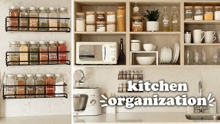 Kitchen Organization  ideas for small kitchens [upl. by Zerdna630]