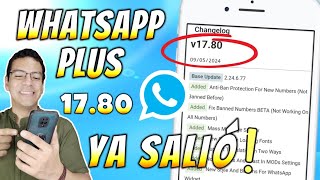 NUEVO WHATSAPP PLUS 1780 Alexmods Ultima Versión  Whatsapp Plus Extremo  Ultimo Whatsapp Plus [upl. by Auhsohey]