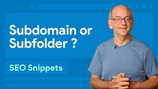 Subdomain or subfolder which is better for SEO [upl. by Asenaj624]